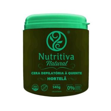 Imagem de Cera Depilatória Hortelã Nutritiva Natural 540g