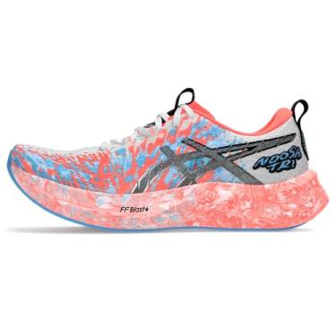 Imagem de ASICS Noosa TRI 16 Tênis de corrida masculino, Branco/Vermelho nascer do sol, 44