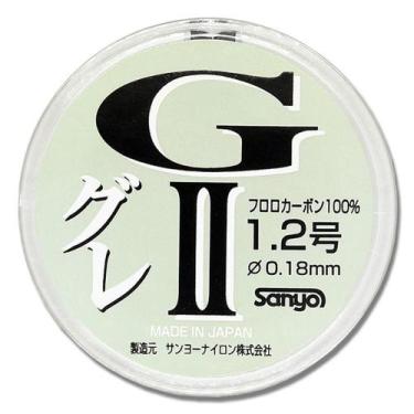 Imagem de Linha Líder Fluor Carbon Sanyo G Ii 5Lb - 0.185Mm - 50M - Tac Iso