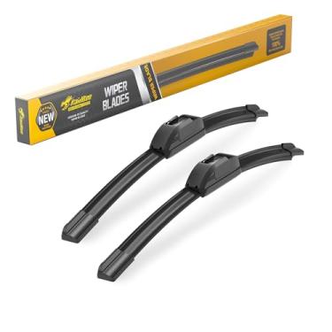 Imagem de RaidBee 2 Lâminas de Limpador de Para-Brisa de 16"/16" de Substituição para Jeep Gladiator 2022-2020 Wrangler 22-18/Dodge Viper 02-99/Benz G63 Amg 17-13 Lâmina de Limpador de Para-Brisa, Lâminas de Li