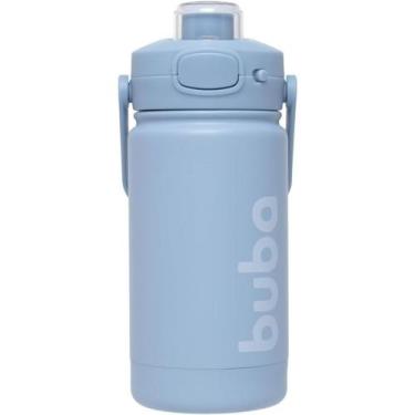 Imagem de Garrafa térmica buba 350ml antivazamento design moderno, Azul