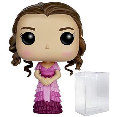 Imagem de POP Harry Potter – Hermione Granger (Vestido de Baile de Inverno) Boneco de vinil Funko (com caixa protetora compatível), multicolorido, 9,5 cm