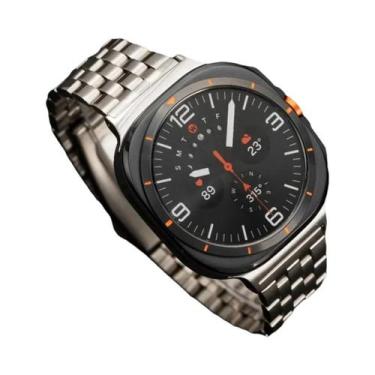 Imagem de Pulseira De Aço Inoxidável De 47mm Para Samsung Galaxy Watch Ultra, Br