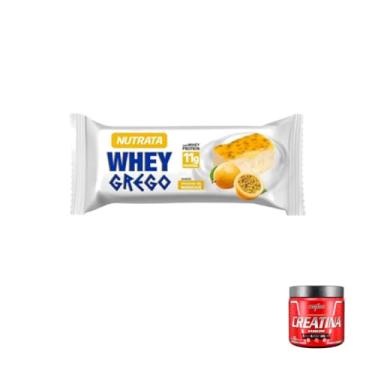 Imagem de Kit Whey Grego Bar Mousse de Maracujá + Creatina Hardcore 300g Integralmedica