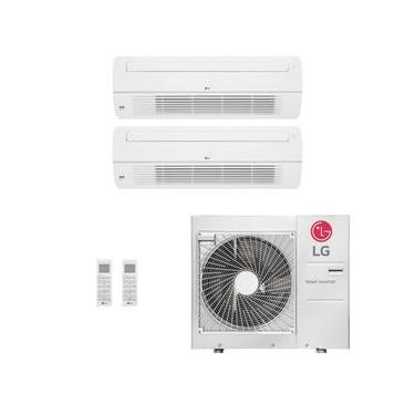 Imagem de Ar-Condicionado Multi Split Inverter LG 36.000 (2x Evap Cassete 1 Via 24.000) Quente/Frio 220V