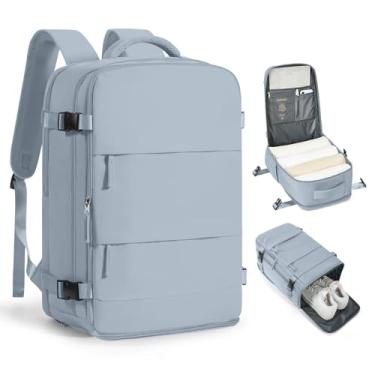 Imagem de Mochila de viagem coofay casual e versátil, A, cinza, azul, Extra Small, Mochilas de viagem