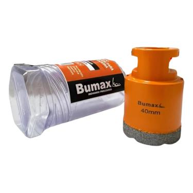 Imagem de Serra Copo Diamantada para Esmerilhadeira Bumax 40mm