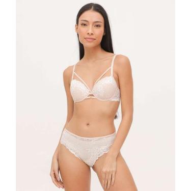 Imagem de Calcinha Caleçon Renda Marisa-14030, Rosa, P