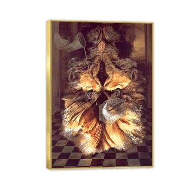 Imagem de SDYJ6GSW Remedios Varo Pintura em tela Apanhador de Estrelas Poster Remedios Varo Decoração de Casa Surrealismo Arte de Parede Imagem para Sala de Estar Quarto Banheiro Decoração de Parede 100 x 70 cm