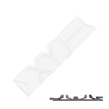 Imagem de XYJ Guardas de faca universais, suporte de bainha de facas de chef de plástico, capa de cutelo, estojo de mangas de facas de cozinha ótimo para rolo de faca de gaveta (20 x 5 polegadas)