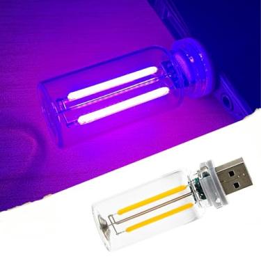 Imagem de Neioaas Lâmpada ambiente vintage com controle de toque USB - luminária de mesa regulável de LED, mini luz noturna decorativa, iluminação de humor portátil para quarto, carro, acampamento, festa