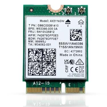 Imagem de HighZer0 Electronics AX211 WiFi 6E Card | Tri-Band Wi-Fi | Up to 2.4 Gbps | CNVio2 M.2...
