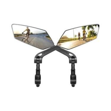 Imagem de Ângulo Amplo 360 graus Espelho Retrovisor Ajustável Para Bicicleta Ace