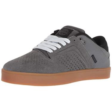 Imagem de Osiris Tênis de Skate Masculino Techniq VLC, Carvão/Preto/Goma, 9