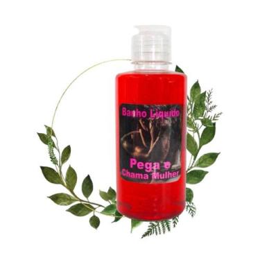 Imagem de Banho Líquido Pega e Chama Mulher 250 ml  Atração  Sedução  Magnetismo