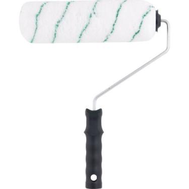 Imagem de Rolo Pintura Microfibra 23cm Antirrespingo Suporte Vonder