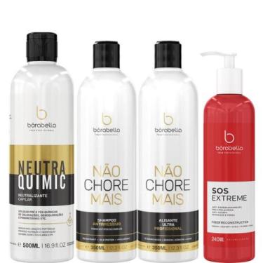 Imagem de Borabella NeutraQuimic 500ml + Kit Não Chore 350ml + SOS