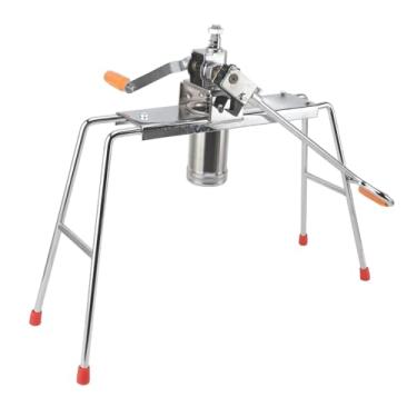 Imagem de Cryfokt Máquina de Fazer Macarrão Estável, Máquina de Pressão de Macarrão de Quatro Pernas para Uso Doméstico, Manual de Aço Inoxidável, Perfeito para Amantes de Diy