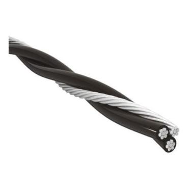 Imagem de Cabo Triplex Alumínio 25mm 1kv Pt/cz Megamax - 100 Mts