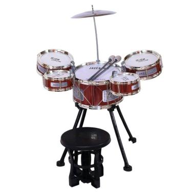 Imagem de Bateria Musical Com Luz E Banco - Castela