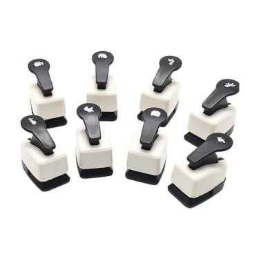 Imagem de Colaxi Furador de Papel Versátil com 8 Formatos Diferentes para Artesanato, Scrapbooking, Fotos, Jornais e Criação de Cartões