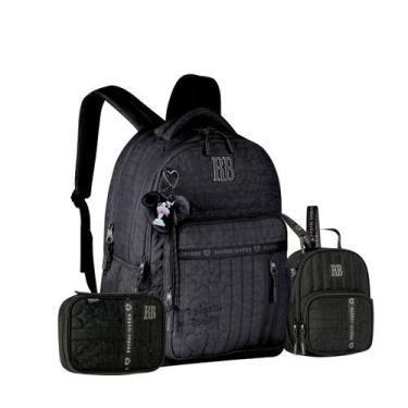 Imagem de Mochila de Costas 19" Lancheira Estojo Box Rebecca Bonbon - Clio Style