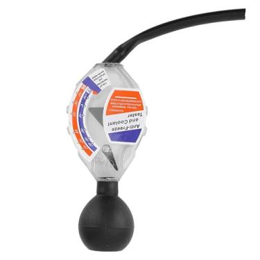 Imagem de Cosiki Testador de Refrigerante Rápido Tipo Dial para Testes Precisos de Densidade Anticongelante, Mede Ponto de Congelamento e Ponto de Ebulição para Proteção de Inverno e Verão, Testador Portátil