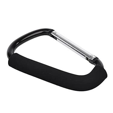 Imagem de Generic Clipe para Carrinho de bebê, Mosquetão Resistente Com Carga Máxima de 3kg, para Pendurar Sacos de Fraldas, Garrafas de água, Chaves No Carrinho de bebê (16 * 10CM)