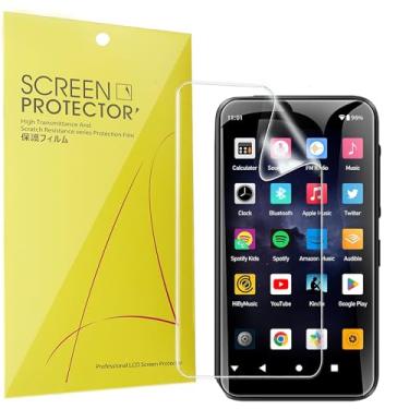 Imagem de Lamshaw Compatível com protetor de tela HIFI WALKER G7 Mini 2, [pacote com 6] Película transparente TPU de cobertura total compatível com HIFI WALKER G7 Mini 2 10.2 cm MP3 Player (pacote com 6)