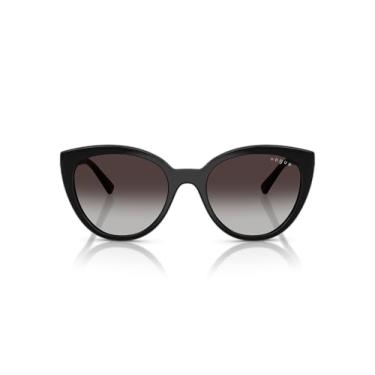 Imagem de Óculos de Sol Vogue Eyewear 0VO5634SB W44/8G Tam 53 / Preto - Lentes Cinza Gradiente