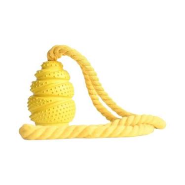 Imagem de Brinquedo De Borracha Durável Para Cães, Dispensador De Guloseimas, Qu