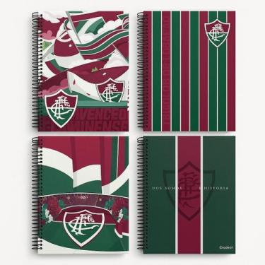 Imagem de Caderno Universitario 10M 160Fls Fluminense - Credeal