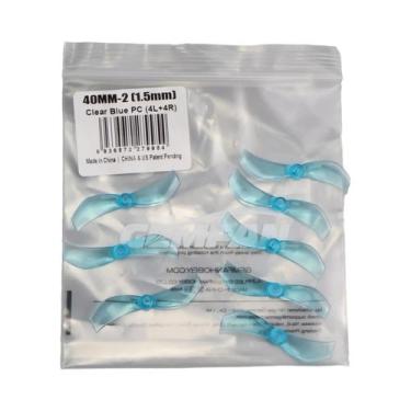 Imagem de 4 Pares De Hélices Gemfan 1610 40MM De 2 Lâminas Para Drones RC FPV Ra