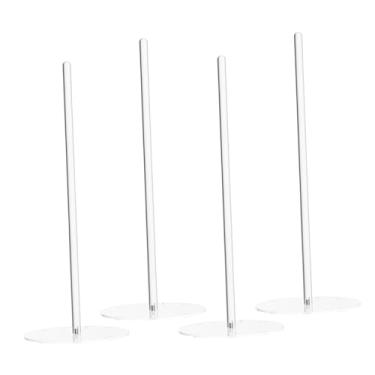 Imagem de Baoblaze Suporte para Fitas, Organizador de Fitas Adesivas, Suporte para Rolos de Adesivos, Acrílico Transparente, Multifuncional, para Artes Florais e Linhas, 38cm