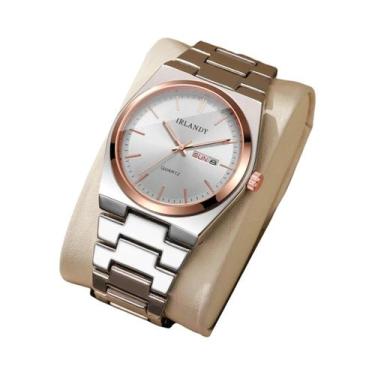 Imagem de Relógio De Pulso De Luxo Masculino Quartz Com Calendário Reloj Hombre 