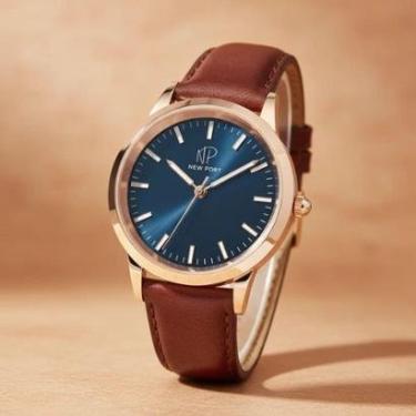 Imagem de Relógio Magnus Casual Rosê 40mm New Port-Masculino