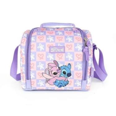Imagem de Lancheira Escolar Luxcel Stitch Lilás-Feminino