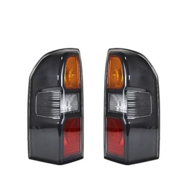 Imagem de Luz traseira do carro, luz de sinal de freio traseiro com linha sem lâmpadas, compatível com Nissan Patrol GU Y61 2004-2016 26550-VV00A 26555-VV00A (1 conjunto)