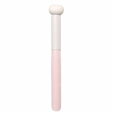 Imagem de Ainoli esponja corretivo escova aperto confortável ergonômico versátil cogumelo corretivo pó fundação escova para viagens em casa