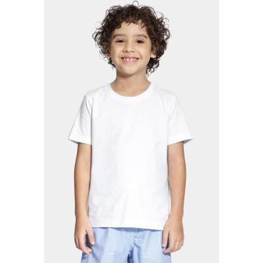 Imagem de Camiseta Infantil Aramis Básica Branco-Masculino