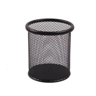 Imagem de Porta-Caneta Organizador de Mesa em Metal Aramado – Escritório e Home Office – 10 cm x 8 cm