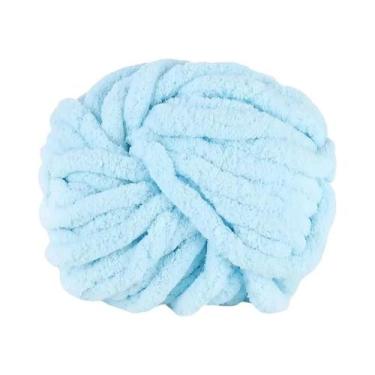 Imagem de Fio Chenille Colorido Macio De 250g Para Tricô Grosso, Ninhos Para Ani