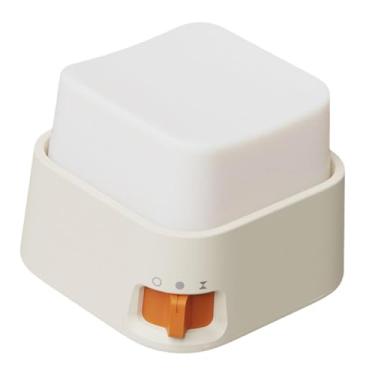 Imagem de Generic Luminária de mesa em formato de chave, enfeite decorativo, presente divertido, luminária de cabeceira para quarto, escrivaninha, armário, sala de, Branco