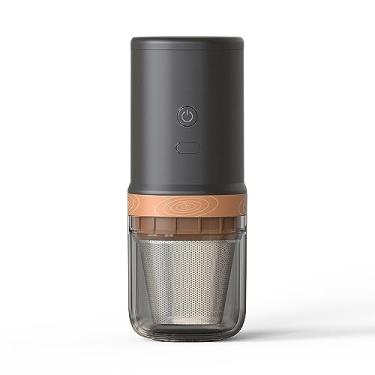Imagem de Moedor de Café Burr Elétrico 25 Marchas Ajustáveis 24W Portátil USB Recarregável Mill com Núcleo Aço Inoxidável e Pincel Limpeza para Espresso French Press Gotejamento