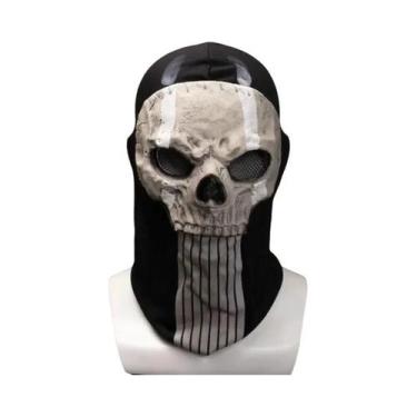Imagem de Máscara De Silicone De Caveira Call of Duty 2 Ghost Face Para Passeios