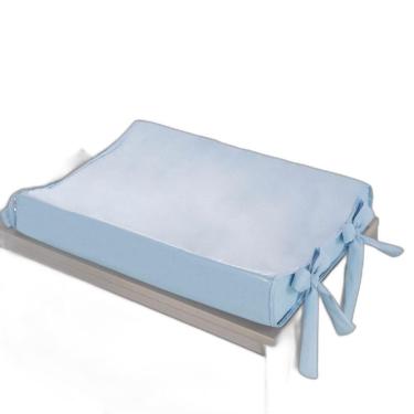 Imagem de Trocador Mini Anatômico De Cômoda Para Bebe Azul