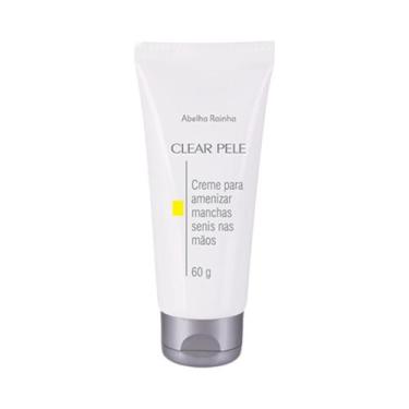 Imagem de Creme Para Amenizar Marcas Senis Nas Mãos Clear Pele Abelha Rainha 60g