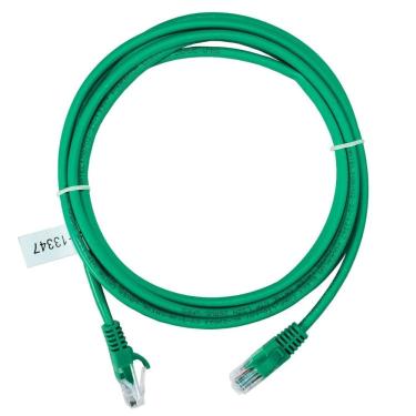 Imagem de Cabo De Rede Patch Cord Rj45 Cat5E Verde 1,50M Data Conect