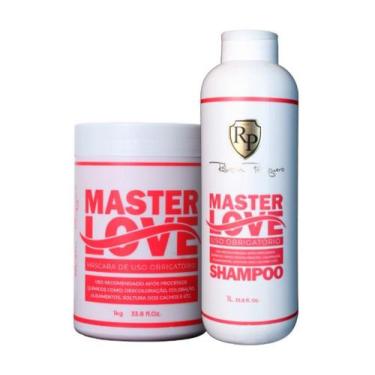 Imagem de Kit Master Love Robson Peluquero RP Original - Shampoo 1L e Máscara 1k