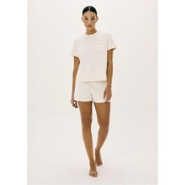 Imagem de Pijama Curto Feminino Com Linho-Feminino